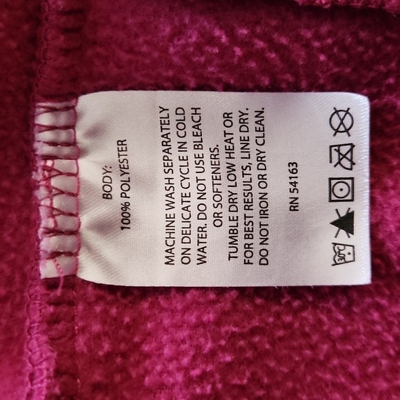 CALVIN Klein Performance Fuchsia Quick Dry Zip-Up Jacket - Picture 8 of 9